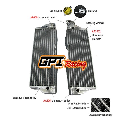 Aluminum radiator for - aluminum,