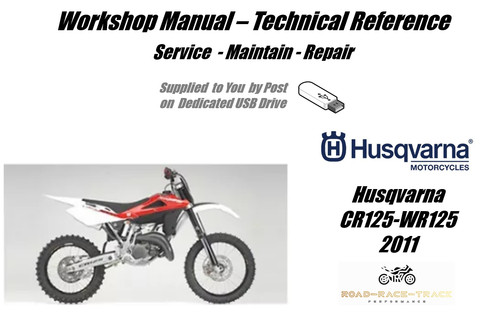Husqvarna cr125 125 service - cr125,