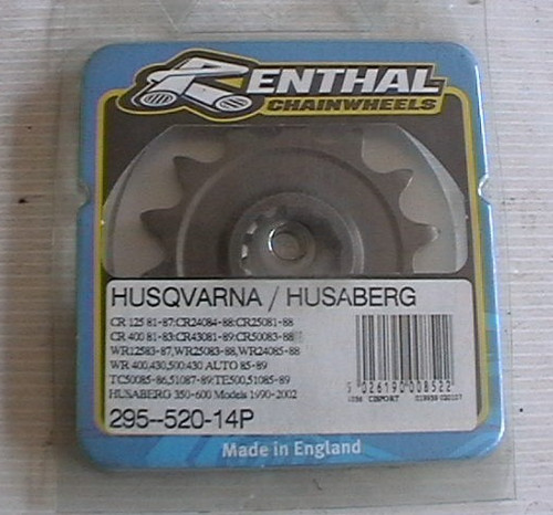 Renthal front sprocket - front,