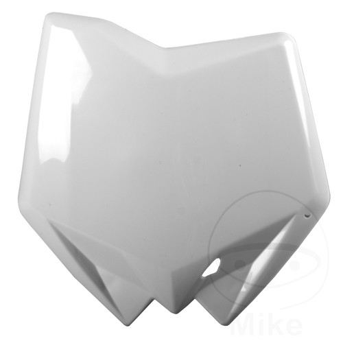 Polisport number plate - number, white